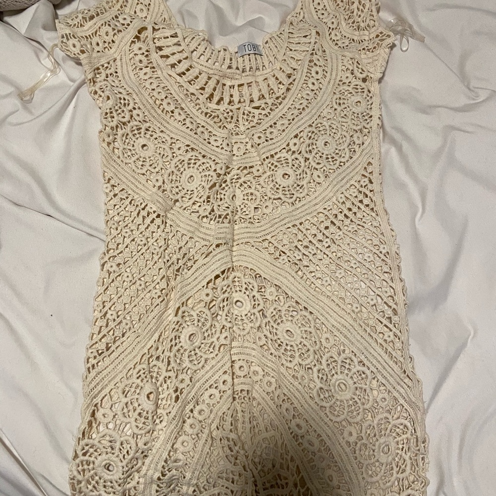 Beige cover up